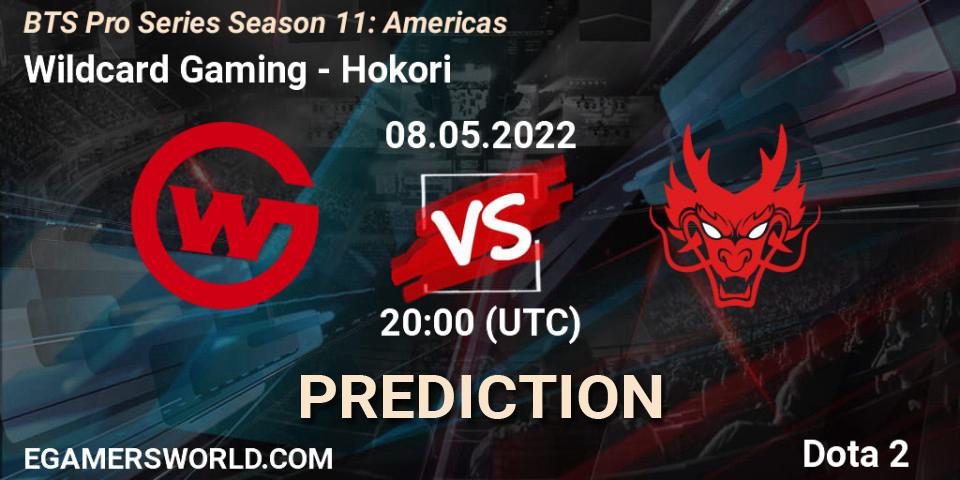 Wildcard Gaming contre Hokori : prédiction de match. 03.05.2022 at 22:18. Dota 2, BTS Pro Series Season 11: Americas