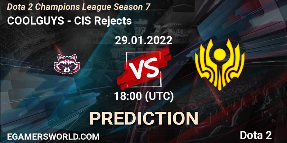 NO SORRY contre CIS Rejects : prédiction de match. 29.01.2022 at 18:06. Dota 2, Dota 2 Champions League 2022 Season 7