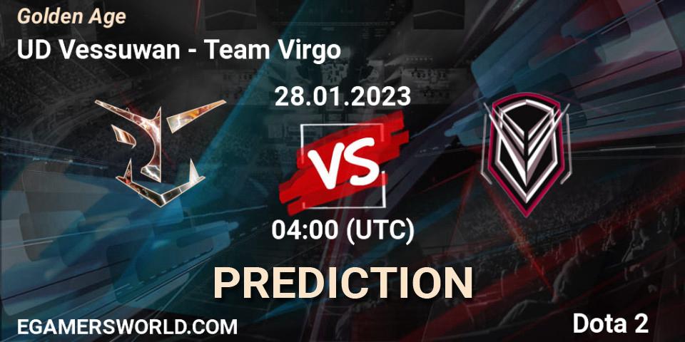UD Vessuwan contre Team Virgo : prédiction de match. 28.01.23. Dota 2, Golden Age