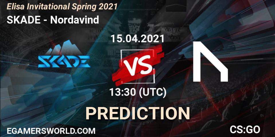 SKADE contre Nordavind : prédiction de match. 15.04.21. CS2 (CS:GO), Elisa Invitational Spring 2021
