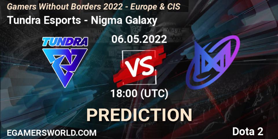 Tundra Esports contre Nigma Galaxy : prédiction de match. 06.05.2022 at 18:51. Dota 2, Gamers Without Borders 2022 - Europe & CIS