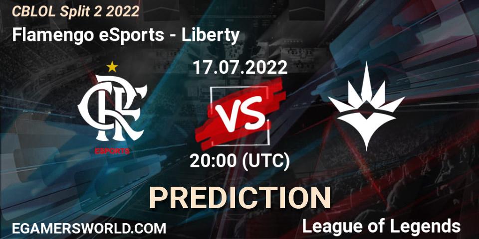 Flamengo eSports contre Liberty : prédiction de match. 17.07.22. LoL, CBLOL Split 2 2022