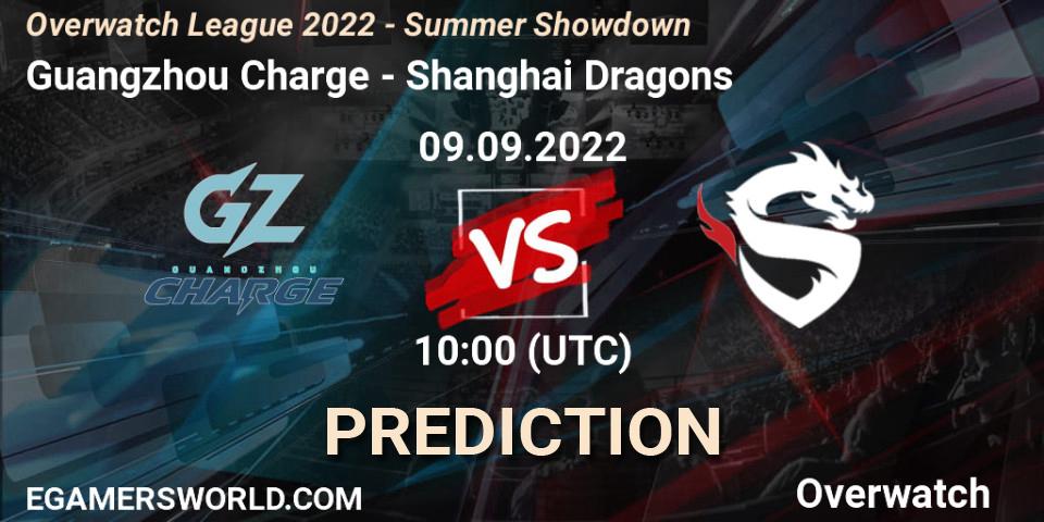 Guangzhou Charge contre Shanghai Dragons : prédiction de match. 09.09.22. Overwatch, Overwatch League 2022 - Summer Showdown