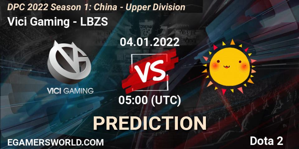 Vici Gaming contre LBZS : prédiction de match. 04.01.2022 at 04:57. Dota 2, DPC 2022 Season 1: China - Upper Division