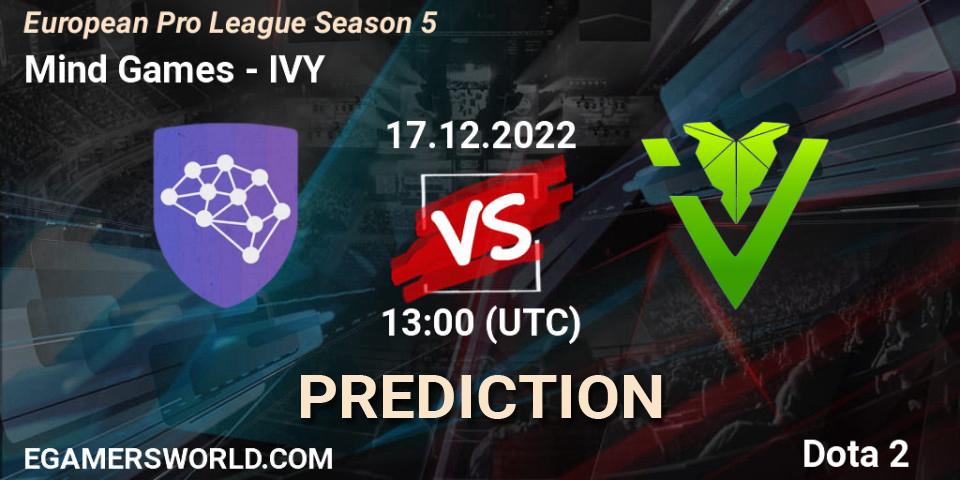 YNT contre IVY : prédiction de match. 17.12.2022 at 13:06. Dota 2, European Pro League Season 5