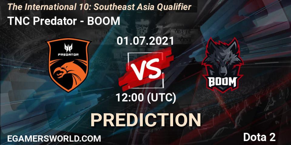 TNC Predator contre BOOM : prédiction de match. 01.07.2021 at 12:02. Dota 2, The International 10: Southeast Asia Qualifier