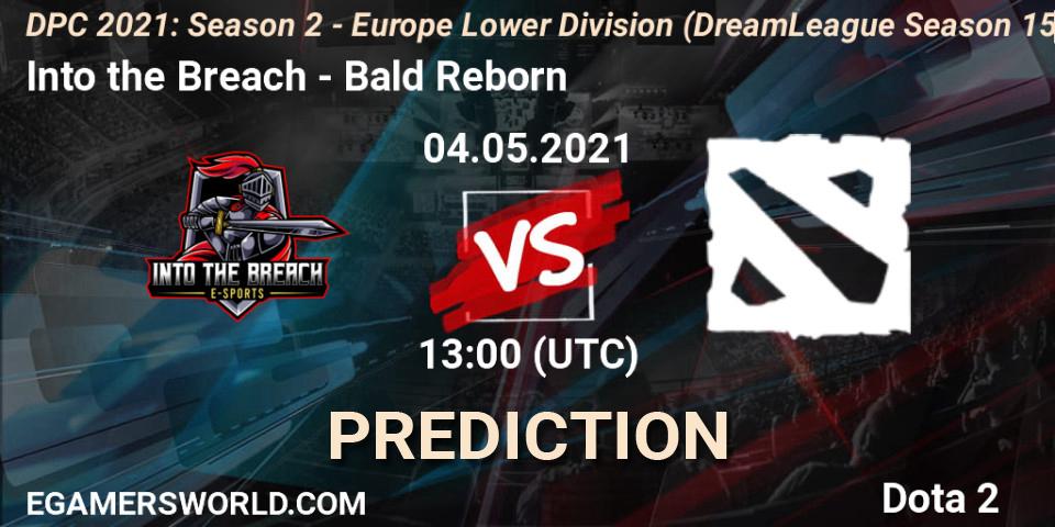 Into the Breach contre Bald Reborn : prédiction de match. 04.05.2021 at 12:57. Dota 2, DPC 2021: Season 2 - Europe Lower Division (DreamLeague Season 15)