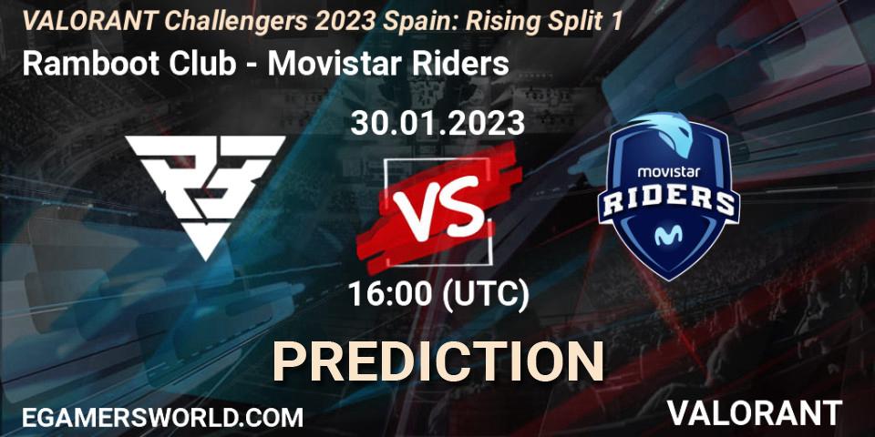 Ramboot Club contre Movistar Riders : prédiction de match. 30.01.23. VALORANT, VALORANT Challengers 2023 Spain: Rising Split 1