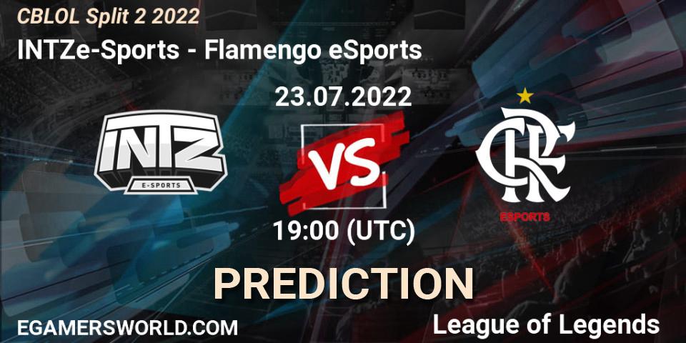 INTZ e-Sports contre Flamengo eSports : prédiction de match. 23.07.22. LoL, CBLOL Split 2 2022