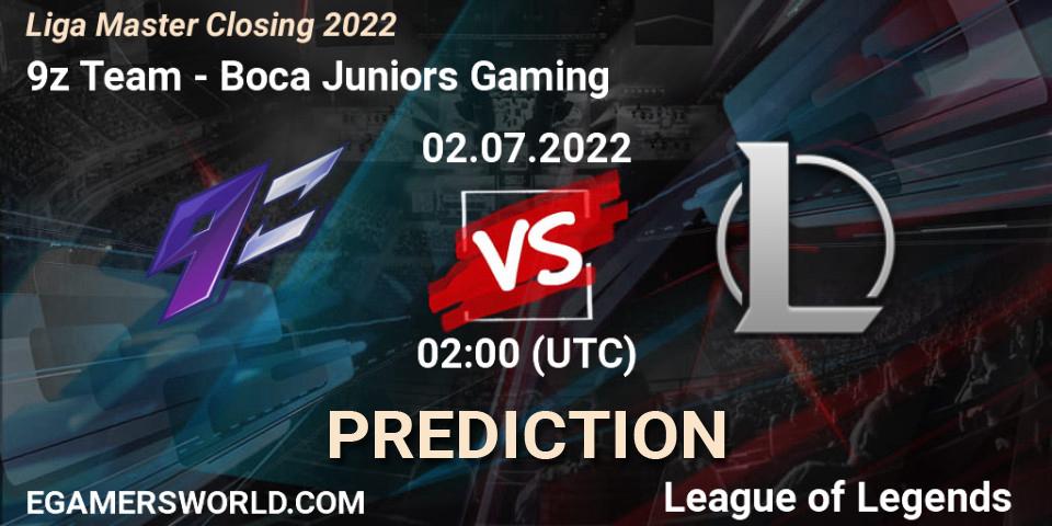 9z Team contre Boca Juniors Gaming : prédiction de match. 02.07.22. LoL, Liga Master Closing 2022