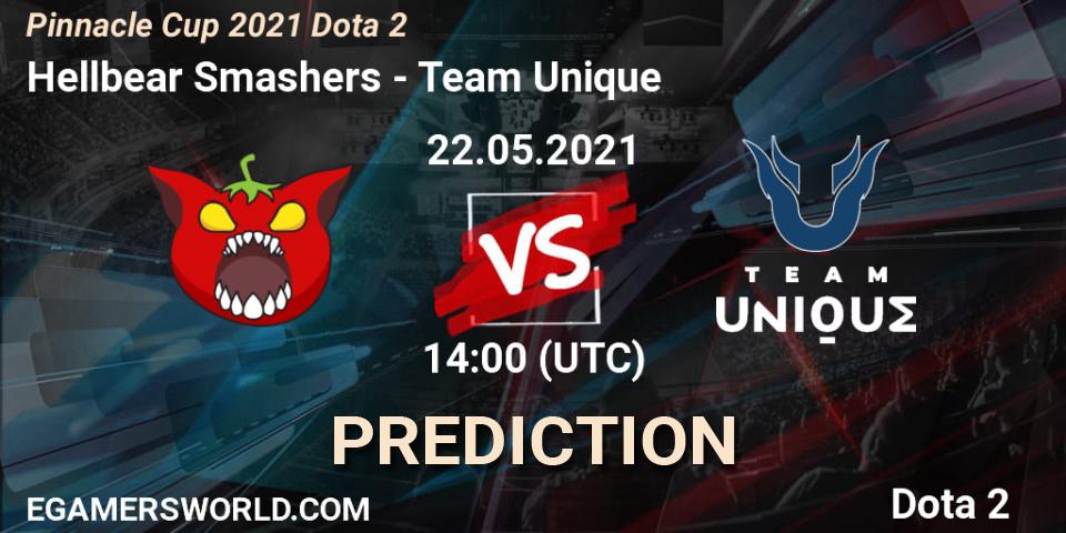 Hellbear Smashers contre Team Unique : prédiction de match. 22.05.2021 at 14:02. Dota 2, Pinnacle Cup 2021 Dota 2