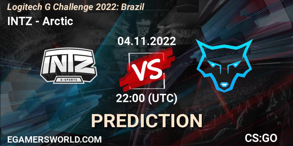 INTZ contre Arctic : prédiction de match. 04.11.2022 at 22:00. Counter-Strike (CS2), Logitech G Challenge 2022: Brazil