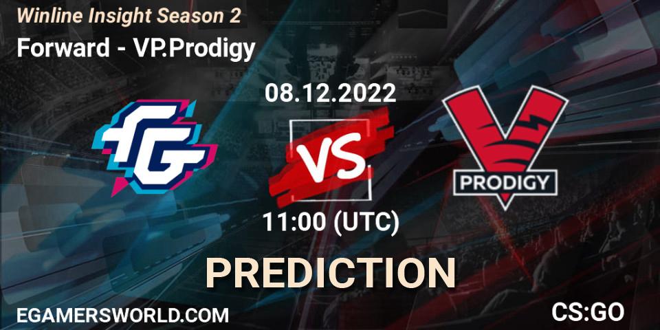 Forward contre VP.Prodigy : prédiction de match. 10.12.22. CS2 (CS:GO), Winline Insight Season 2