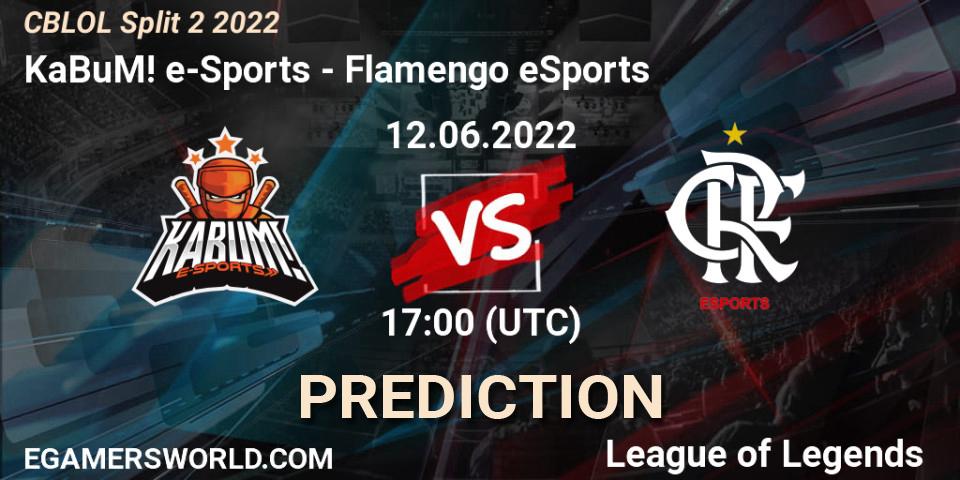 KaBuM! e-Sports contre Flamengo eSports : prédiction de match. 12.06.22. LoL, CBLOL Split 2 2022