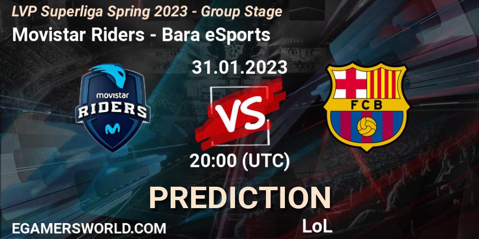 Movistar Riders contre Barça eSports : prédiction de match. 31.01.23. LoL, LVP Superliga Spring 2023 - Group Stage