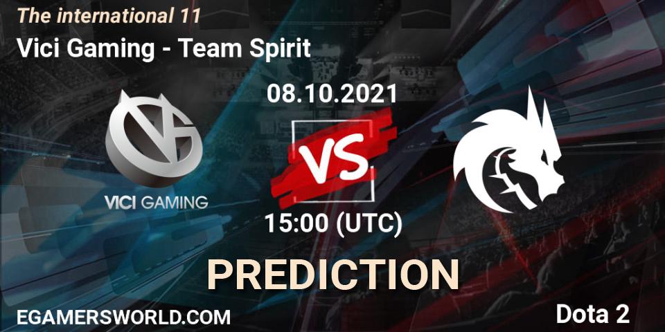 Vici Gaming contre Team Spirit : prédiction de match. 08.10.2021 at 16:27. Dota 2, The Internationa 2021