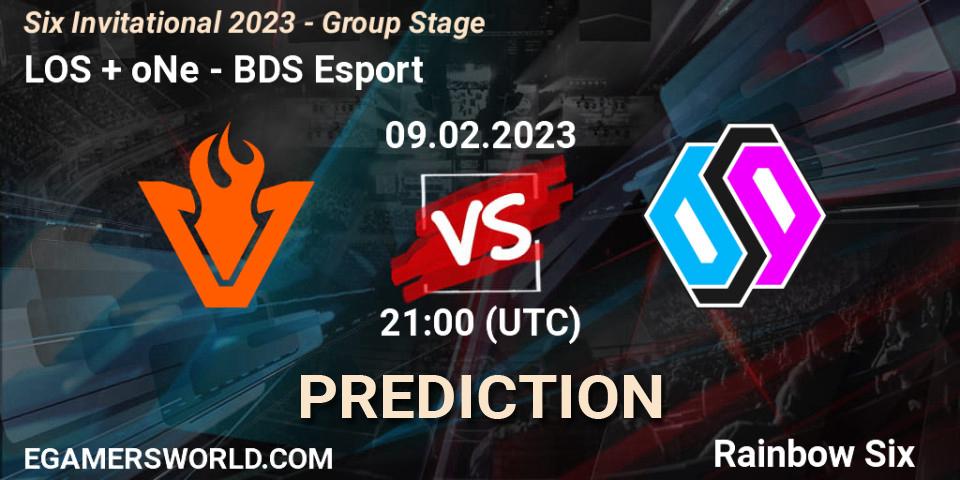 LOS + oNe contre BDS Esport : prédiction de match. 09.02.23. Rainbow Six, Six Invitational 2023 - Group Stage