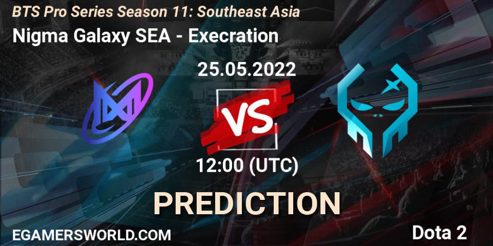 Nigma Galaxy SEA contre Execration : prédiction de match. 25.05.2022 at 11:29. Dota 2, BTS Pro Series Season 11: Southeast Asia