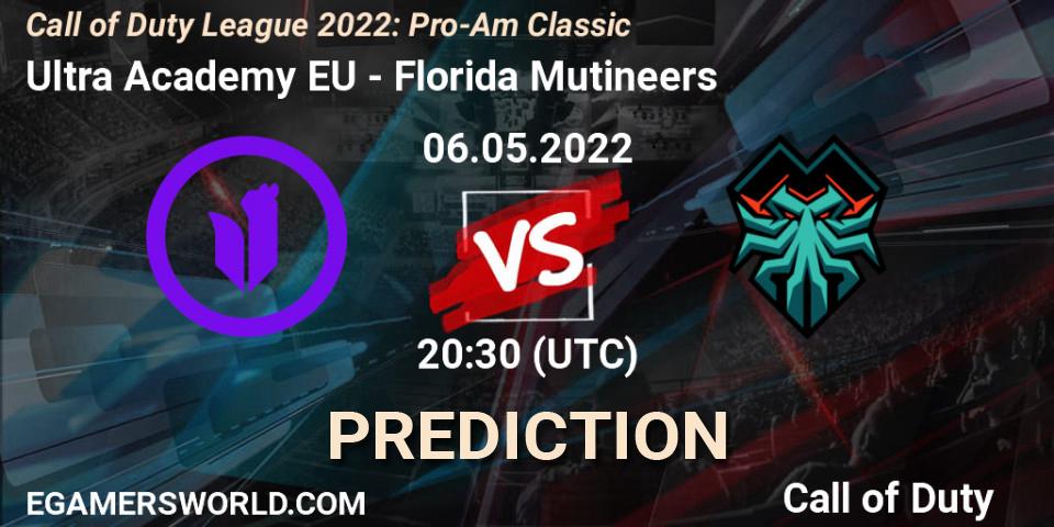 Ultra Academy EU contre Florida Mutineers : prédiction de match. 06.05.22. Call of Duty, Call of Duty League 2022: Pro-Am Classic