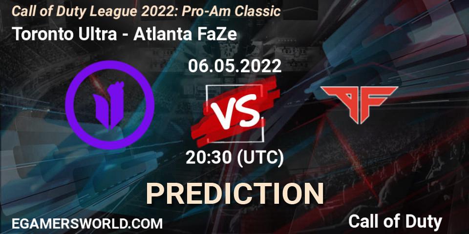 Toronto Ultra contre Atlanta FaZe : prédiction de match. 06.05.22. Call of Duty, Call of Duty League 2022: Pro-Am Classic