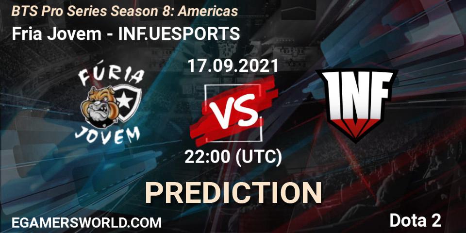 FG contre INF.UESPORTS : prédiction de match. 17.09.2021 at 22:25. Dota 2, BTS Pro Series Season 8: Americas