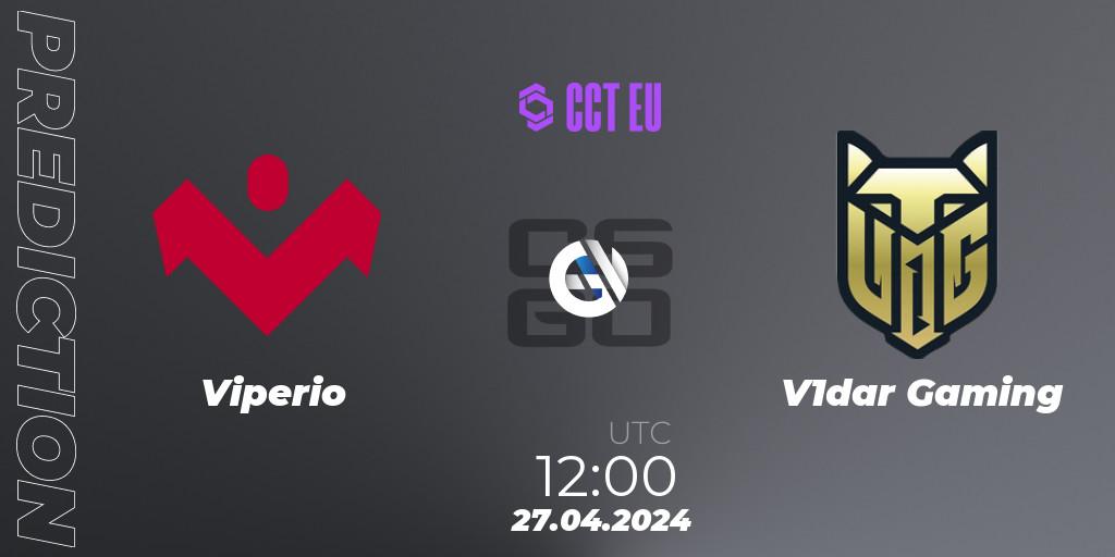 Viperio contre V1dar Gaming : prédiction de match. 27.04.24. CS2 (CS:GO), CCT Season 2 Europe Series 2 Closed Qualifier