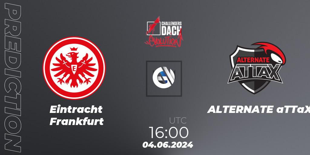 Eintracht Frankfurt contre ALTERNATE aTTaX : prédiction de match. 04.06.2024 at 16:00. VALORANT, VALORANT Challengers 2024 DACH: Evolution Split 2