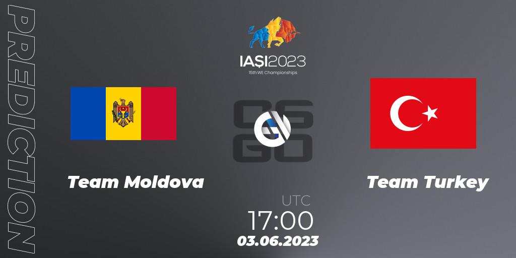 Team Moldova contre Team Turkey : prédiction de match. 03.06.23. CS2 (CS:GO), IESF World Esports Championship 2023: Eastern Europe Qualifier