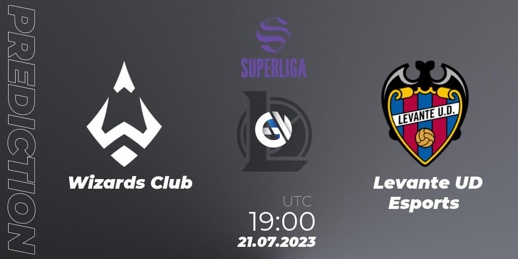 Wizards Club contre Levante UD Esports : prédiction de match. 21.07.23. LoL, LVP Superliga 2nd Division 2023 Summer
