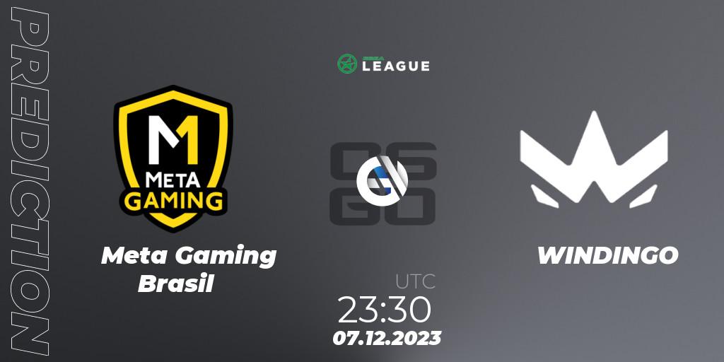 Meta Gaming Brasil contre WINDINGO : prédiction de match. 07.12.23. CS2 (CS:GO), ESEA Season 47: Open Division - South America
