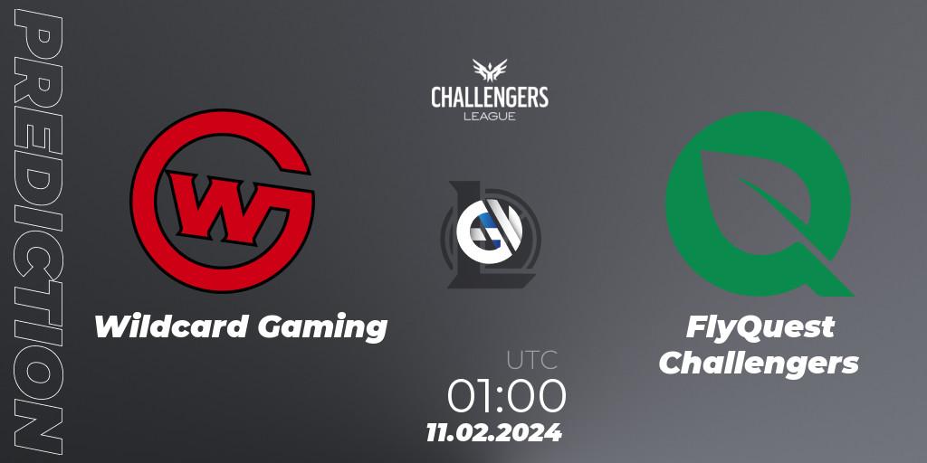 Wildcard Gaming contre FlyQuest Challengers : prédiction de match. 11.02.24. LoL, NACL 2024 Spring - Group Stage