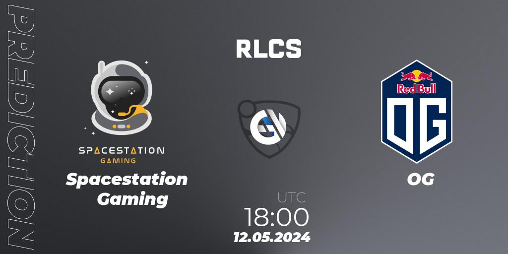 Spacestation Gaming contre OG : prédiction de match. 12.05.2024 at 18:00. Rocket League, RLCS 2024 - Major 2: NA Open Qualifier 5