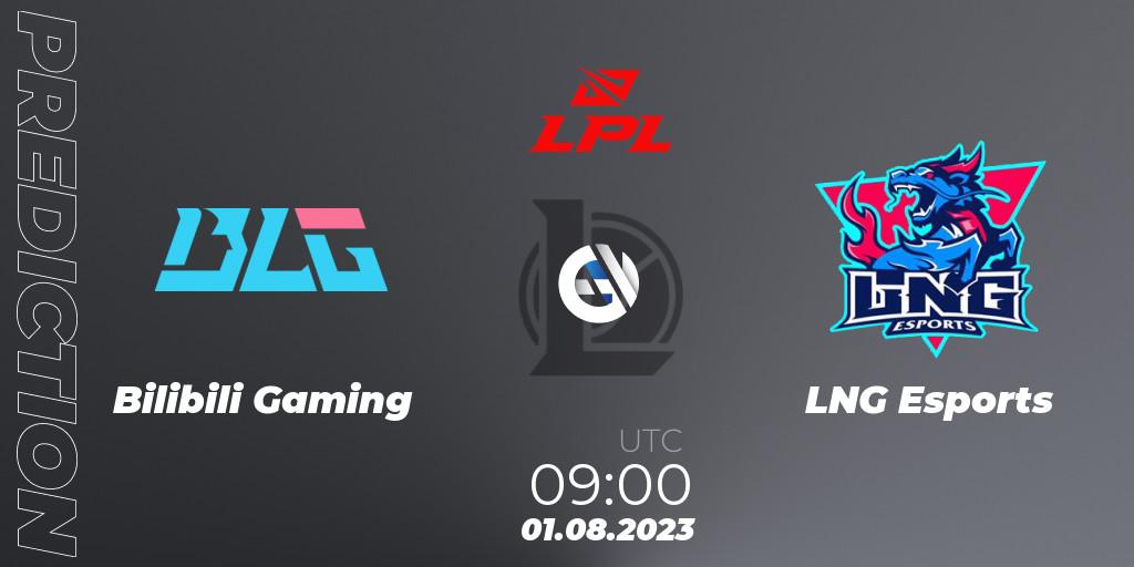 Bilibili Gaming contre LNG Esports : prédiction de match. 01.08.23. LoL, LPL Summer 2023 - Playoffs