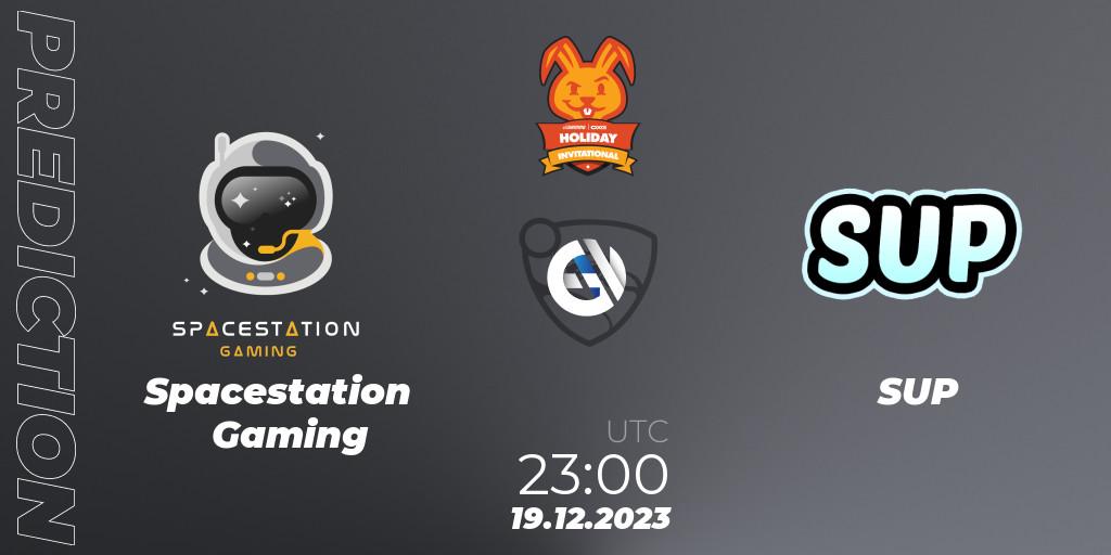 Spacestation Gaming contre SUP : prédiction de match. 19.12.2023 at 23:00. Rocket League, OXG Holiday Invitational