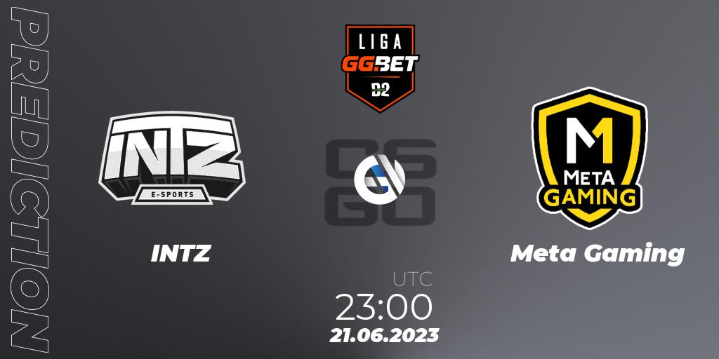 INTZ contre Meta Gaming Brasil : prédiction de match. 21.06.23. CS2 (CS:GO), Dust2 Brasil Liga Season 1
