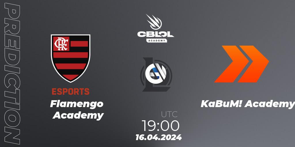 Flamengo Academy contre KaBuM! Academy : prédiction de match. 16.04.24. LoL, CBLOL Academy Split 1 2024