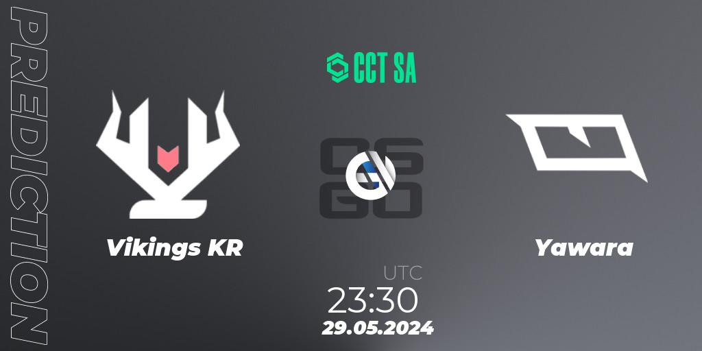 Vikings KR contre Yawara : prédiction de match. 30.05.2024 at 00:25. Counter-Strike (CS2), CCT Season 2 South America Series 1