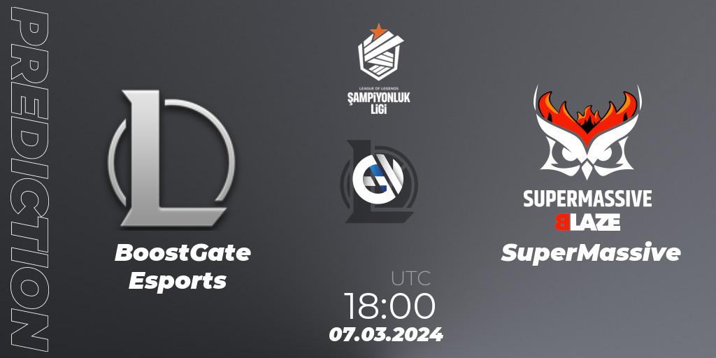 BoostGate Esports contre SuperMassive : prédiction de match. 07.03.24. LoL, TCL Winter 2024