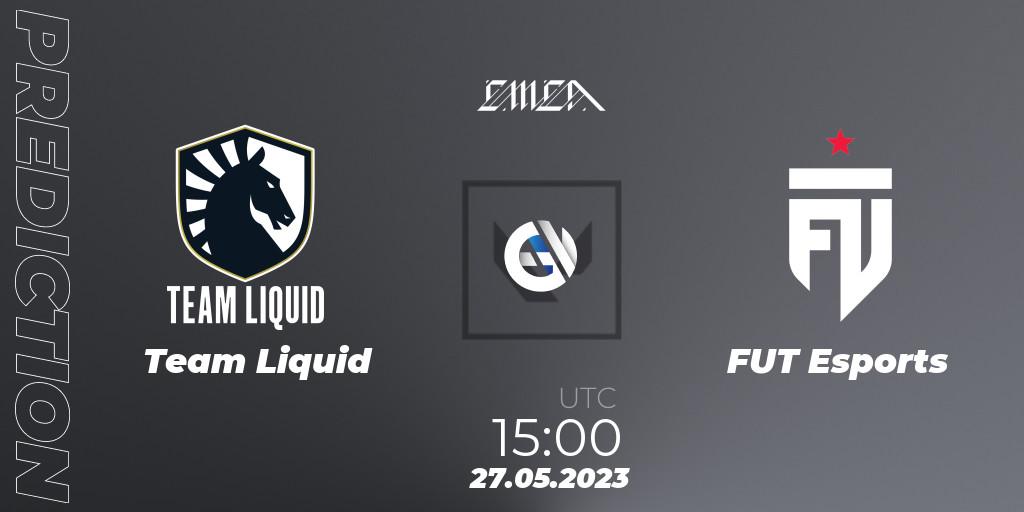 Team Liquid contre FUT Esports : prédiction de match. 27.05.23. VALORANT, VCT 2023: EMEA League 