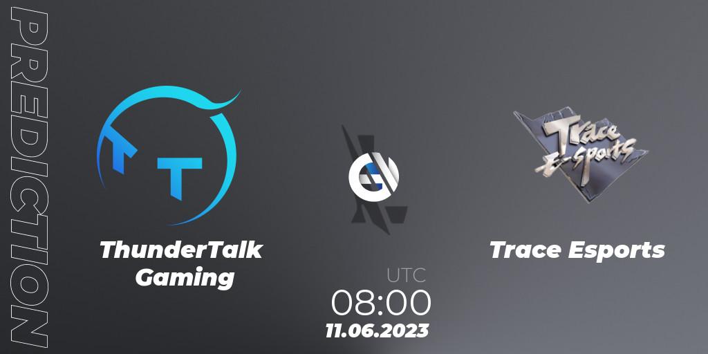 ThunderTalk Gaming contre Trace Esports : prédiction de match. 11.06.23. Wild Rift, WRL Asia 2023 - Season 1 - Regular Season