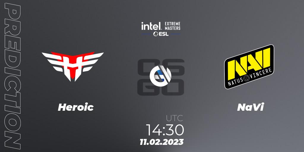 Heroic contre NaVi : prédiction de match. 11.02.23. CS2 (CS:GO), IEM Katowice 2023