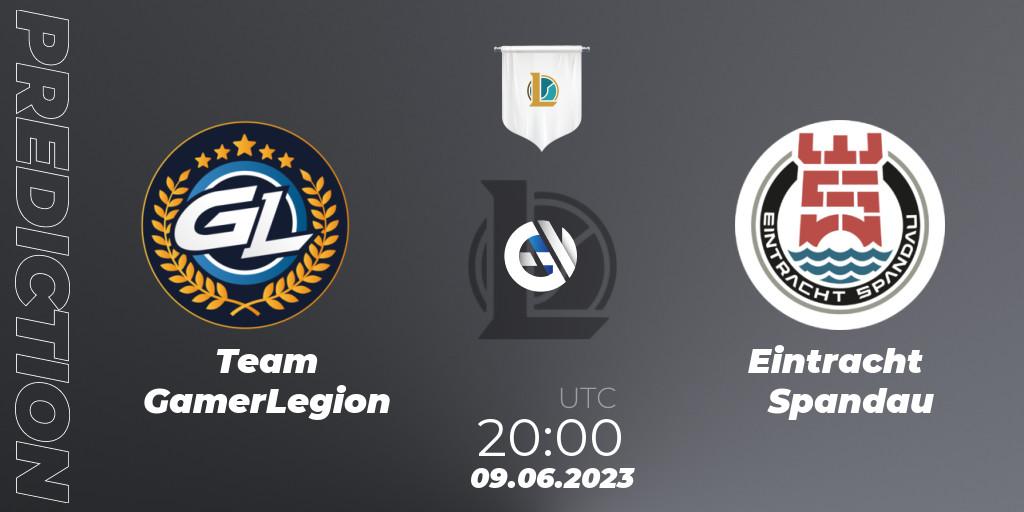 Team GamerLegion contre Eintracht Spandau : prédiction de match. 09.06.23. LoL, Prime League Summer 2023 - Group Stage
