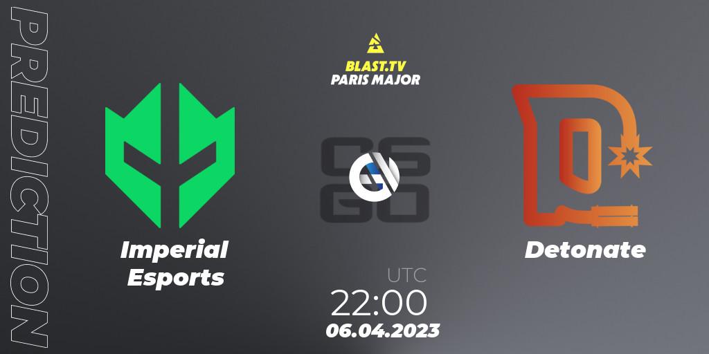 Imperial Esports contre Evil Geniuses : prédiction de match. 07.04.23. CS2 (CS:GO), BLAST.tv Paris Major 2023 Americas RMR