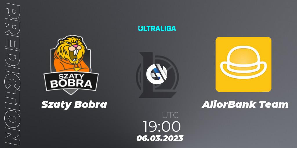 Szaty Bobra contre AliorBank Team : prédiction de match. 06.03.2023 at 19:00. LoL, Ultraliga Season 9 - Group Stage