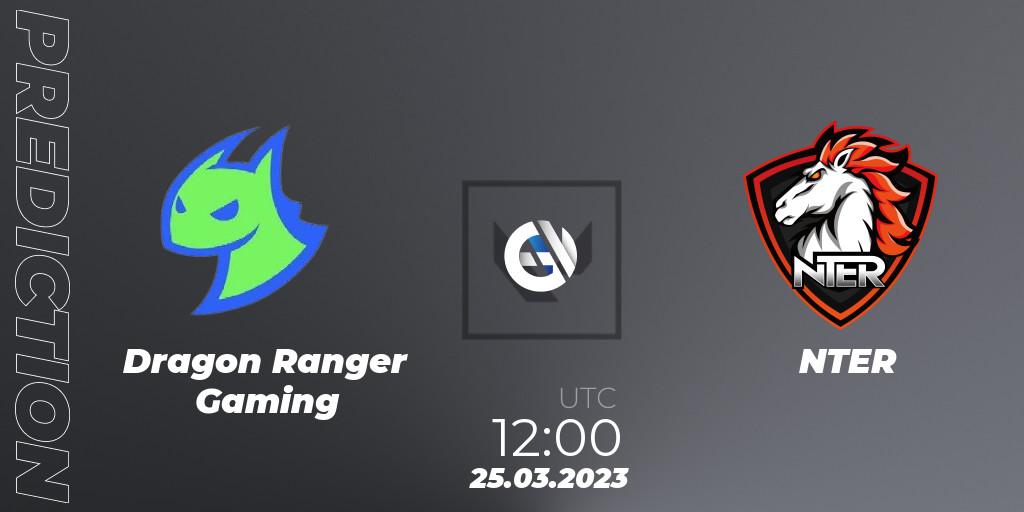 Dragon Ranger Gaming contre NTER : prédiction de match. 25.03.23. VALORANT, FGC Valorant Invitational 2023: Act 1