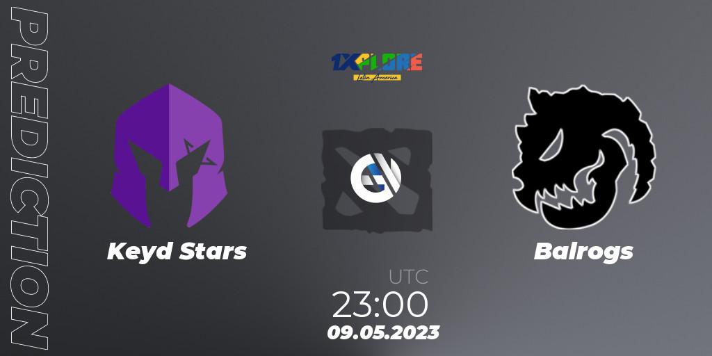 Keyd Stars contre Balrogs : prédiction de match. 09.05.2023 at 23:30. Dota 2, 1XPLORE LATAM #3