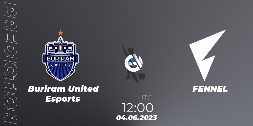 Buriram United Esports contre FENNEL : prédiction de match. 04.06.23. Wild Rift, WRL Asia 2023 - Season 1 - Regular Season