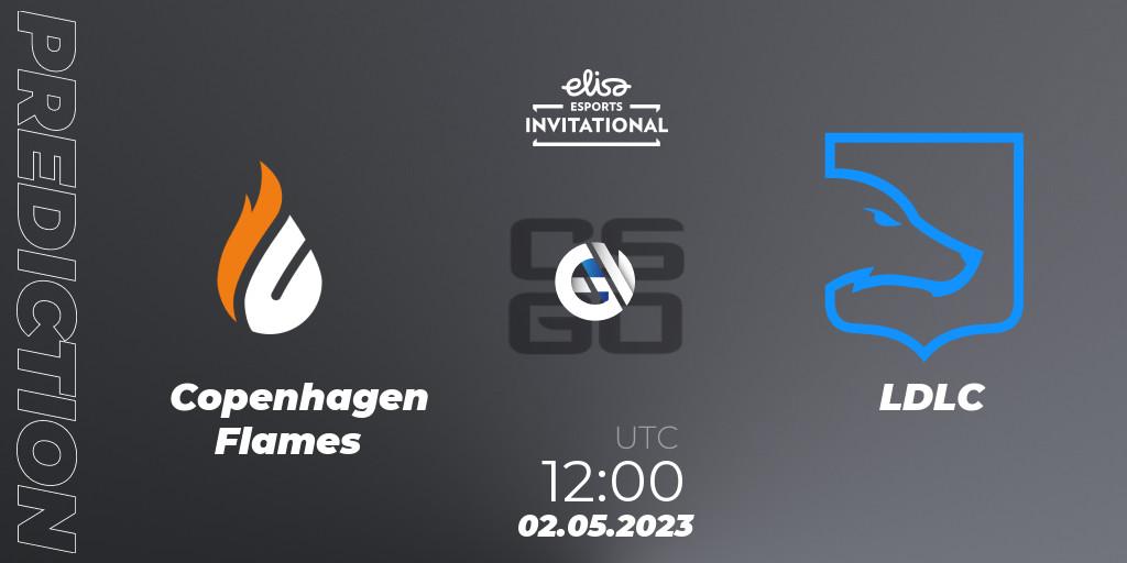ex-Copenhagen Flames contre LDLC : prédiction de match. 02.05.23. CS2 (CS:GO), Elisa Invitational Spring 2023