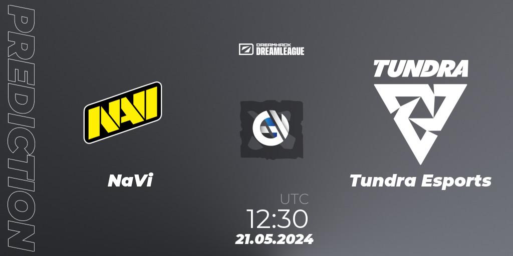 NaVi contre Tundra Esports : prédiction de match. 21.05.2024 at 12:40. Dota 2, DreamLeague Season 23