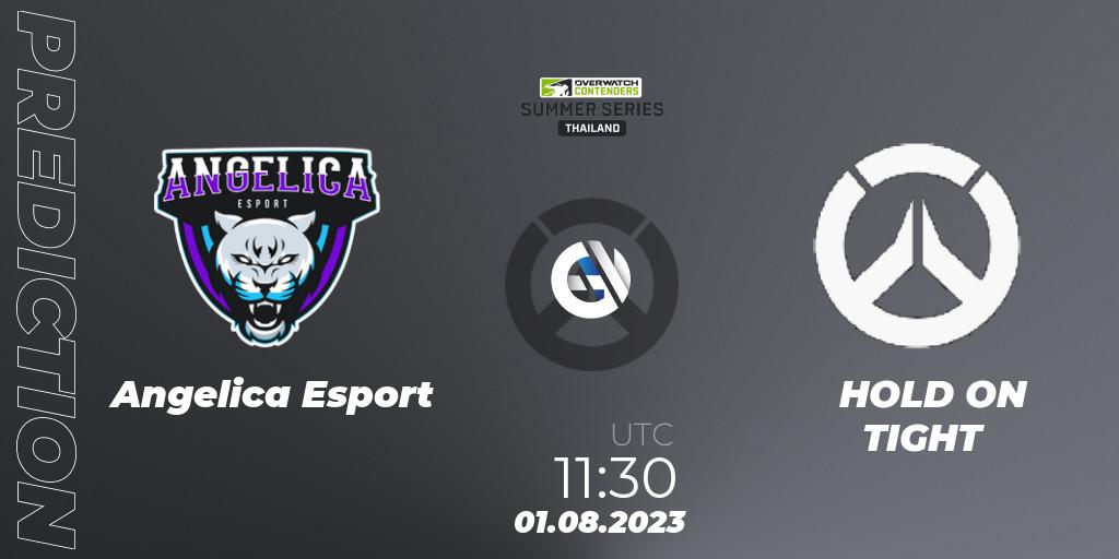 Angelica Esport contre HOLD ON TIGHT : prédiction de match. 01.08.2023 at 11:30. Overwatch, Overwatch Contenders 2023 Summer Series: Thailand